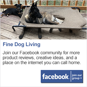 Join the Fine Dog Living group on Facebook!